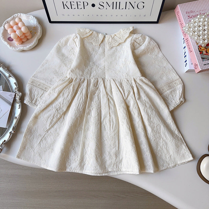 Vestido Infantil Rendado