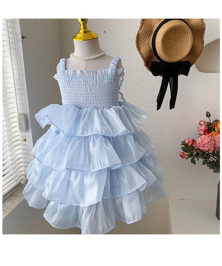 Vestido Infantil Tule Asinha