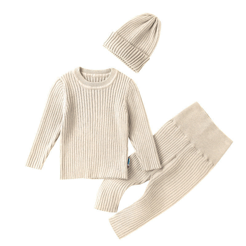 Conjunto Infantil 3 Peças Inverno Lã