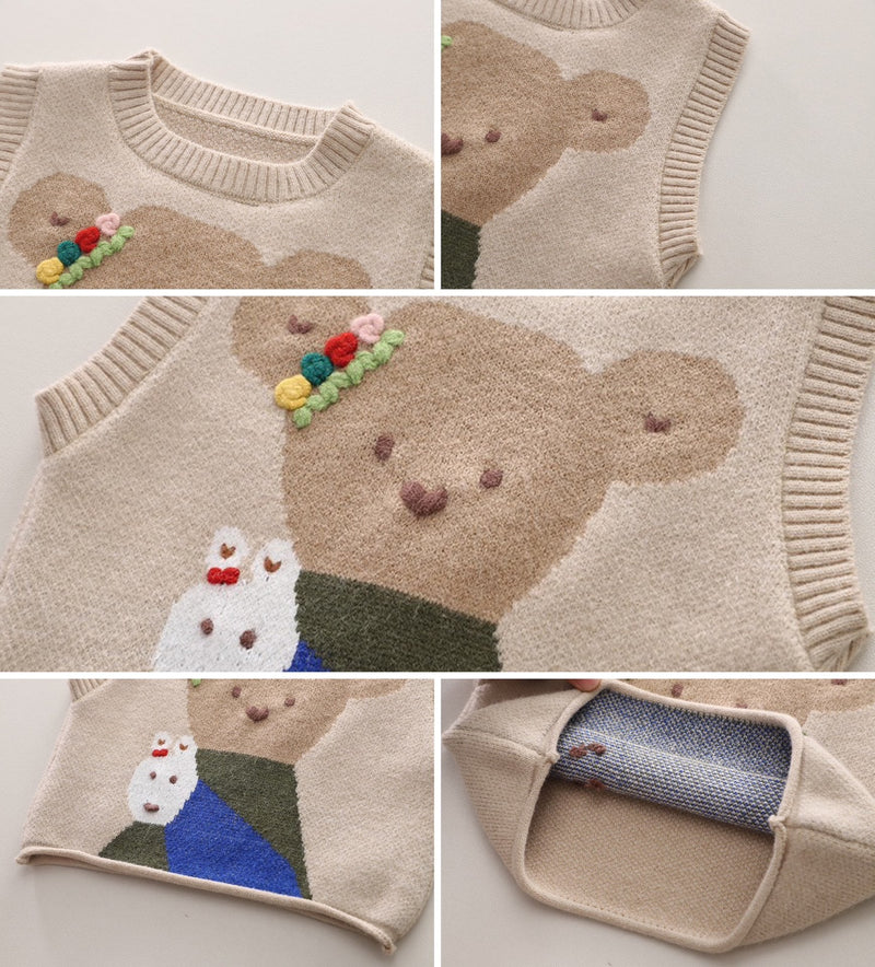 Conjunto Infantil Inverno Ursinho 3 Peças