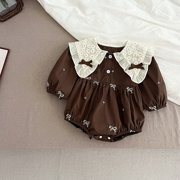 Body Infantil Lacinhos e Florzinhas