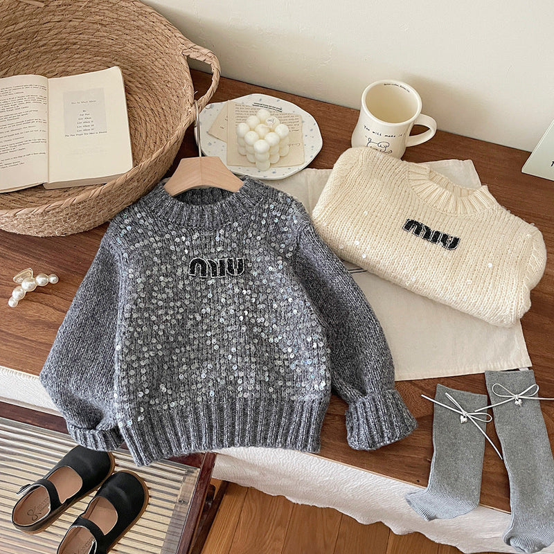 Blusa Infantil Miumiu Brilhante