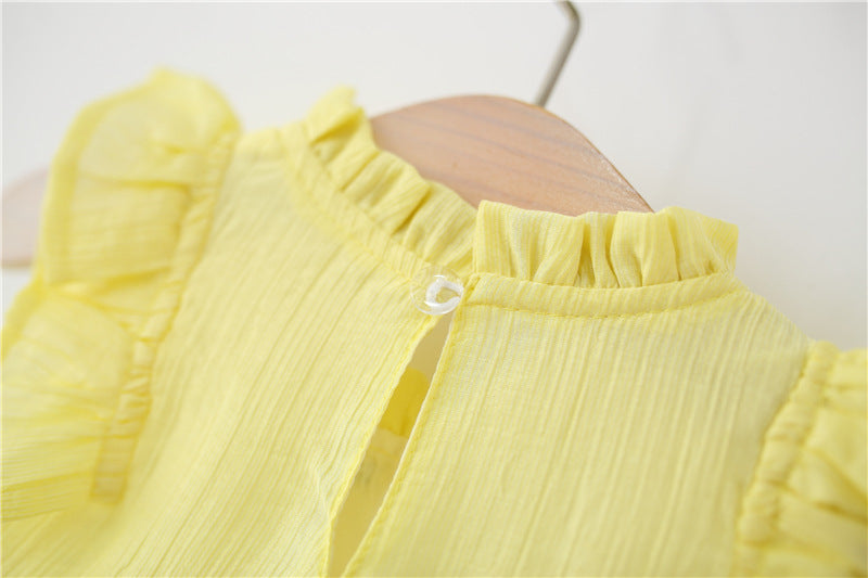 Vestido Infantil Verão Florzinhas