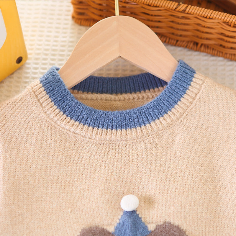 Conjunto Infantil Masculino 3 Peças Bolso Ursinho