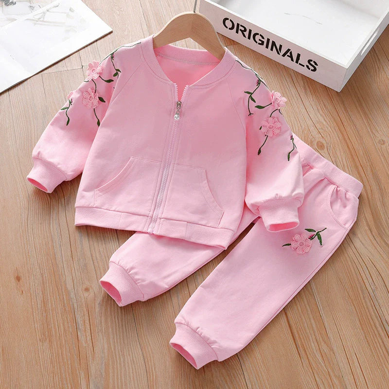 Conjunto Infantil Feminino Florzinhas