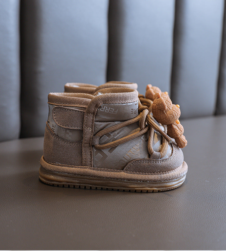 Bota Infantil Pelinhos Ursinho