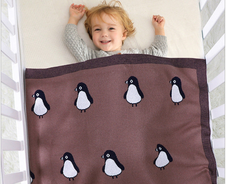 Mantinha Infantil Pinguim