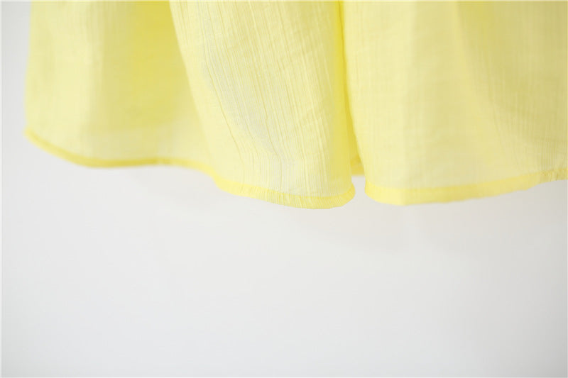 Vestido Infantil Verão Florzinhas