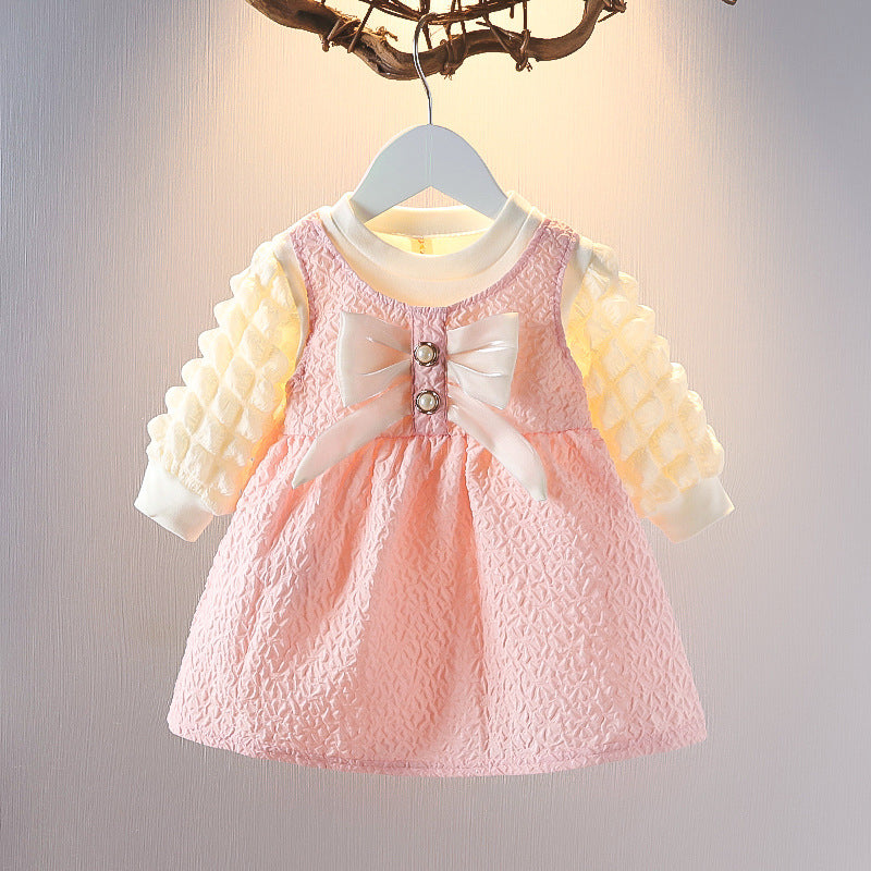 Vestido Infantil Lacinho