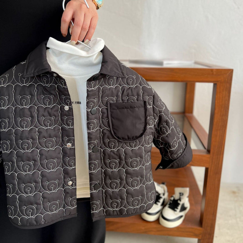 Jaqueta Infantil Acolchoada Ursinho
