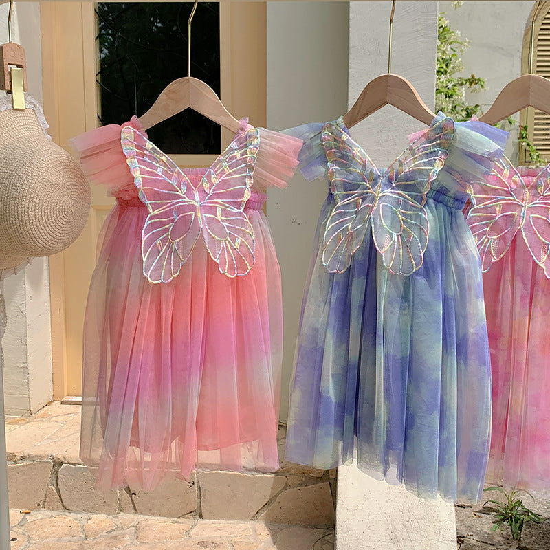 Vestido Infantil Tule Colors Asinha