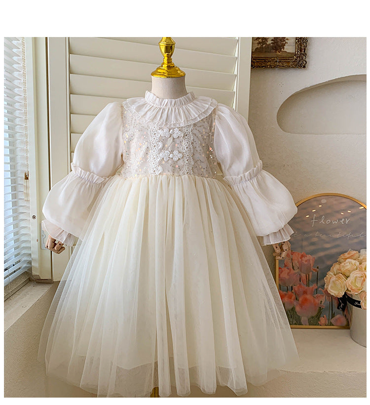 Vestido Infantil Princesa de Tule