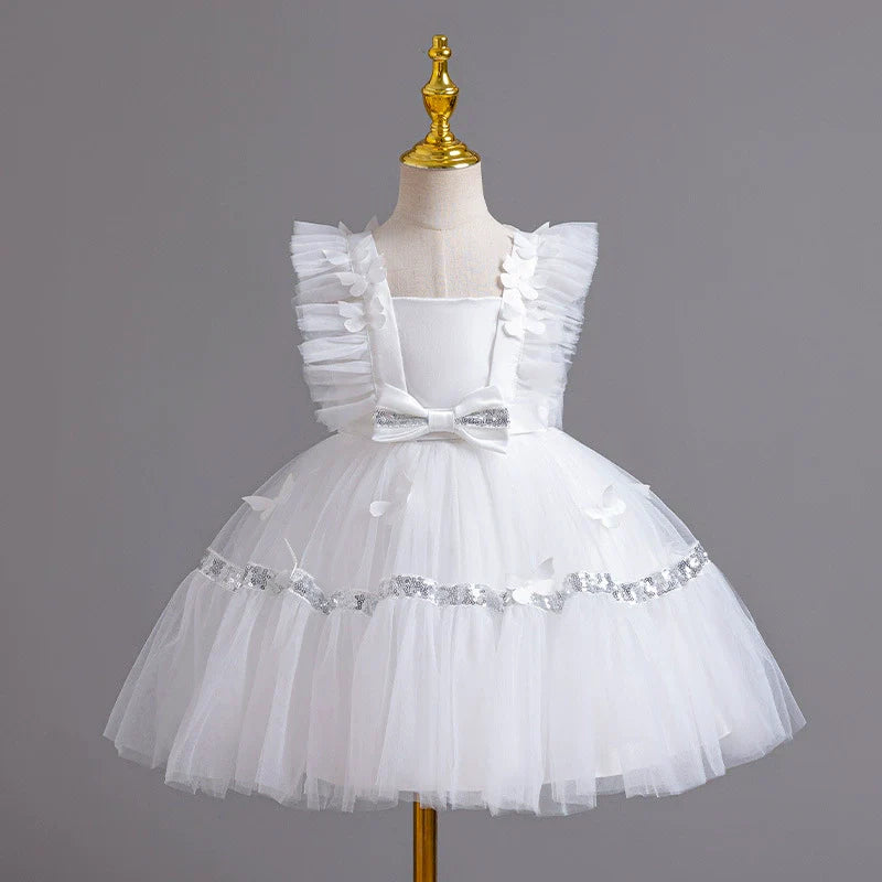 Vestido De Festa Tule Lacinhos