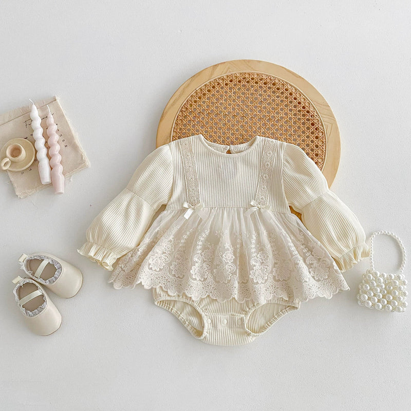 Body Infantil Rendado Lacinhos