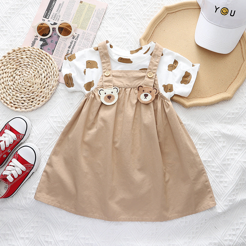 Conjunto Infantil Verão Ursinhos