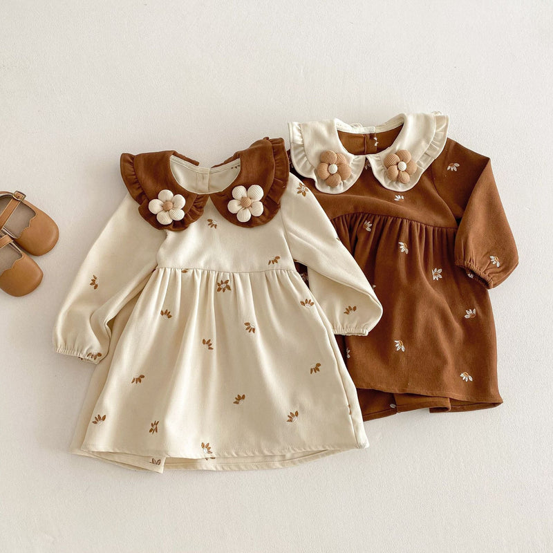Vestido Infantil Flores