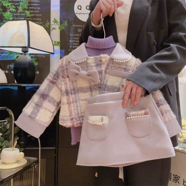 Conjunto Infantil Inverno Lacinhos