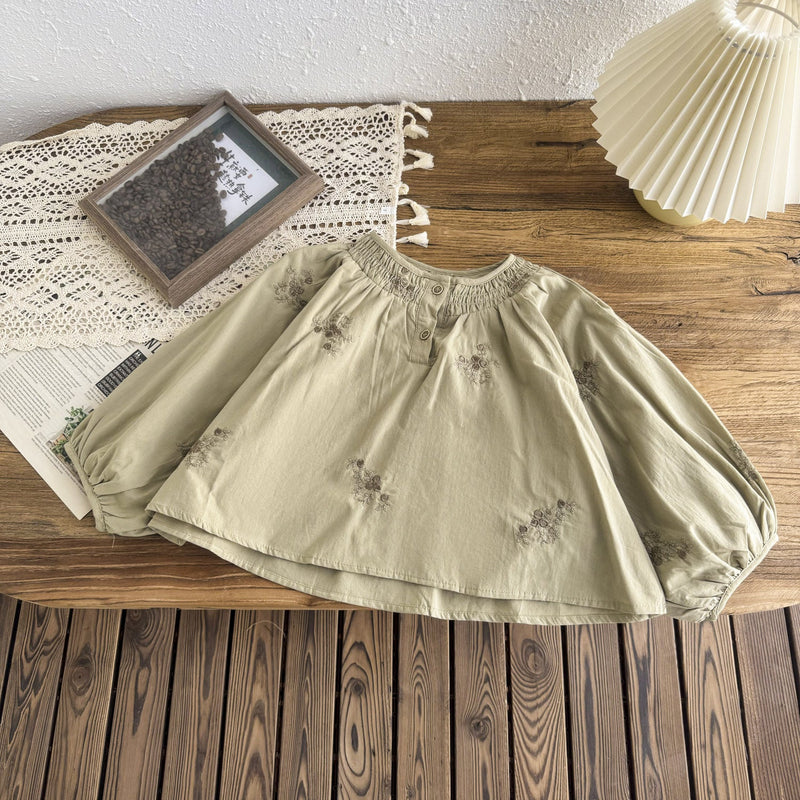 Camisa Infantil Feminina Floral