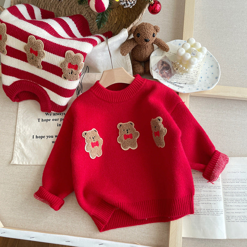 Tricô Infantil Inverno Ursinhos