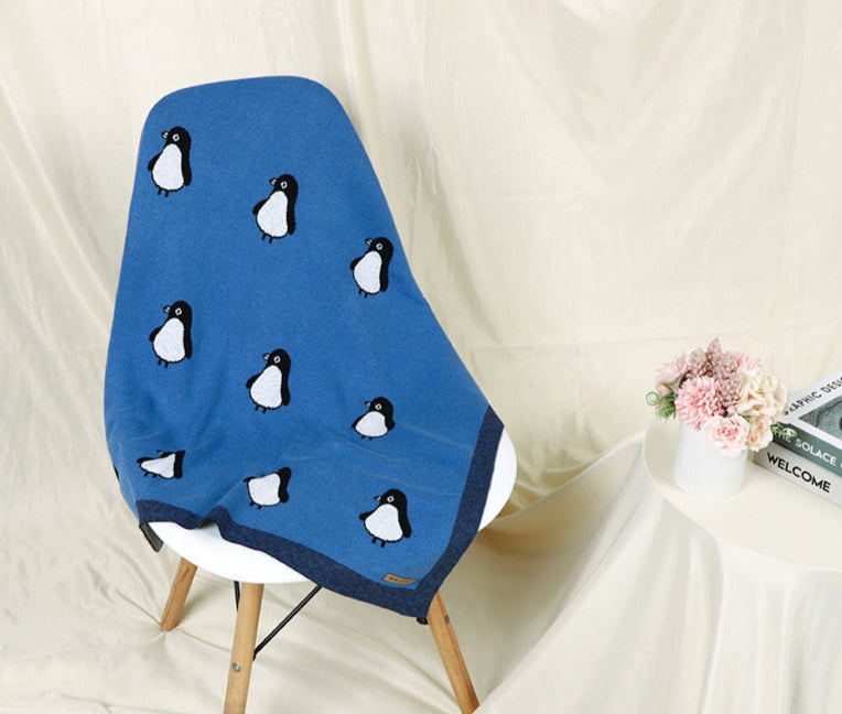 Mantinha Infantil Pinguim
