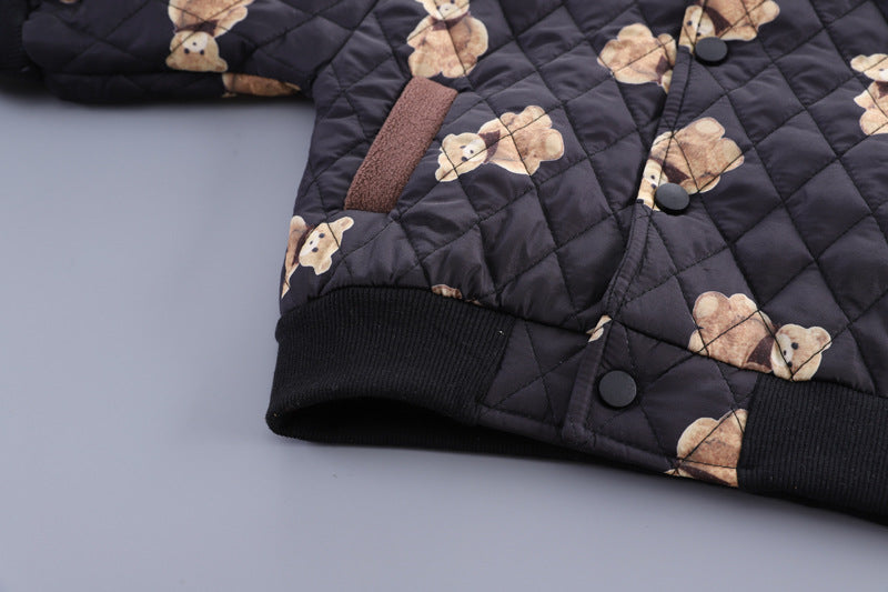 Conjunto Infantil Masculino 3 Peças Inverno Ursinho