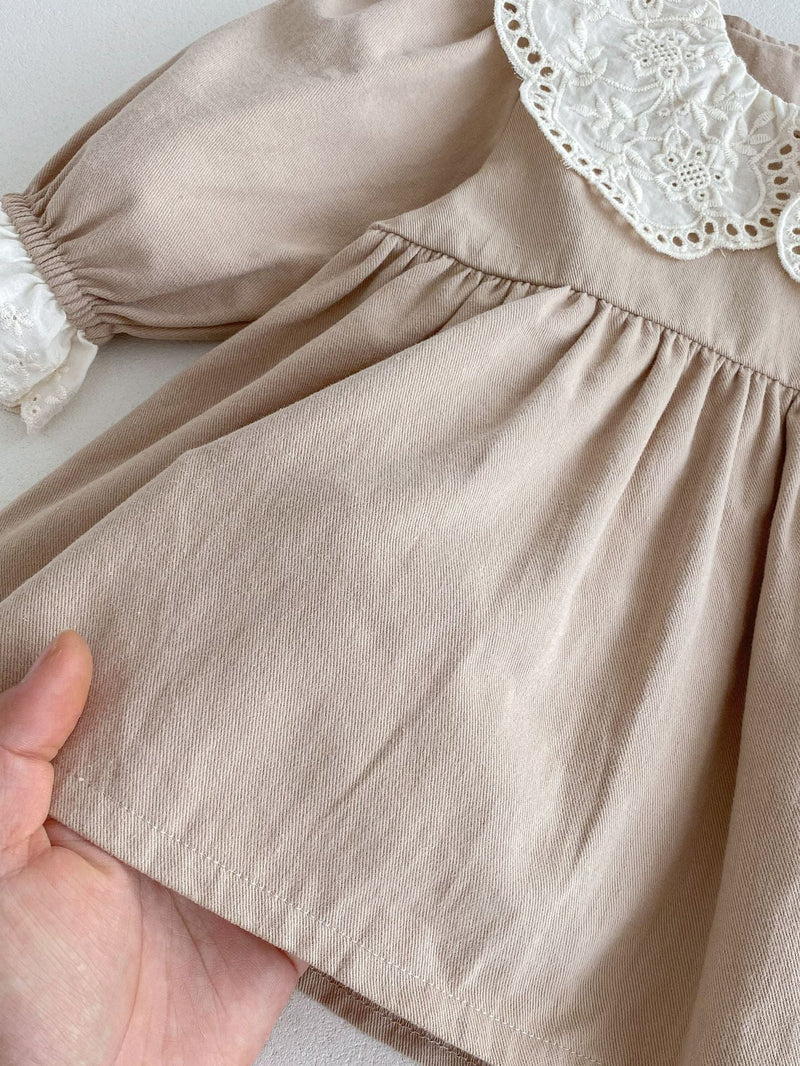 Vestido Infantil Golinha Rendada