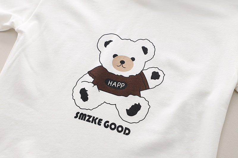 Conjunto Infantil Masculino Ursinho 3 Peças