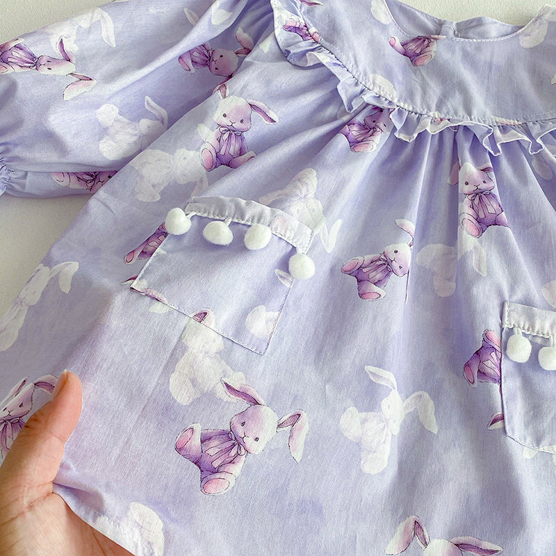 Body/ Vestido Coelhinhos Pompom