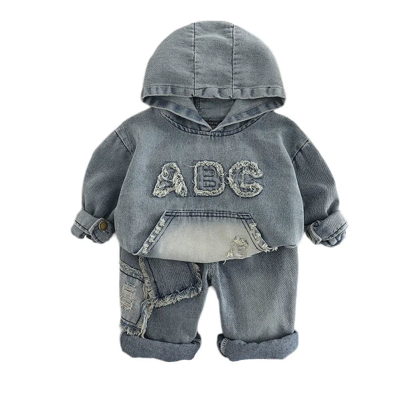 Conjunto Infantil Jeans ABC