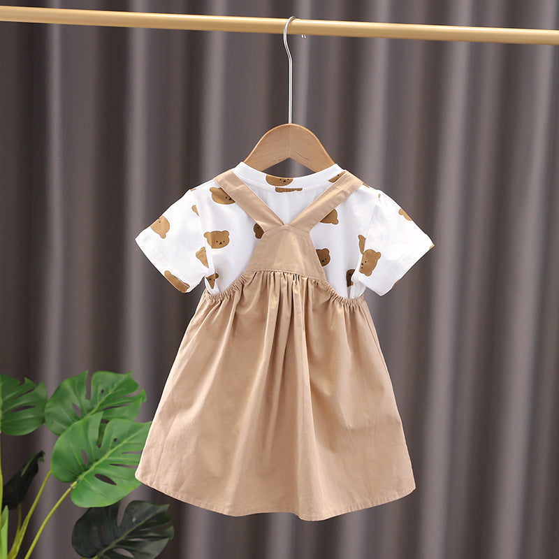 Conjunto Infantil Verão Ursinhos