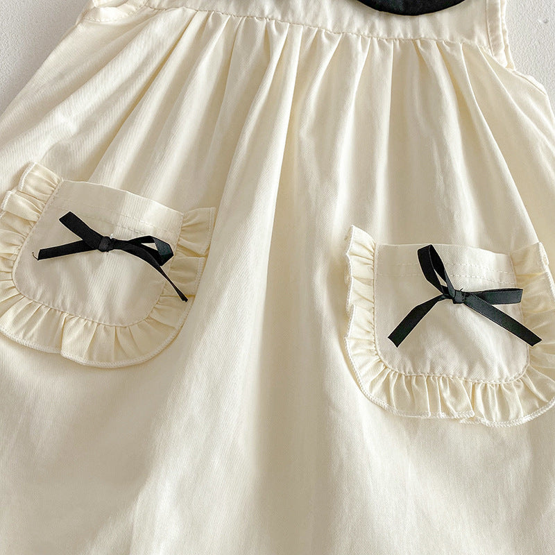 Vestido/ Body Infantil Verão Lacinhos