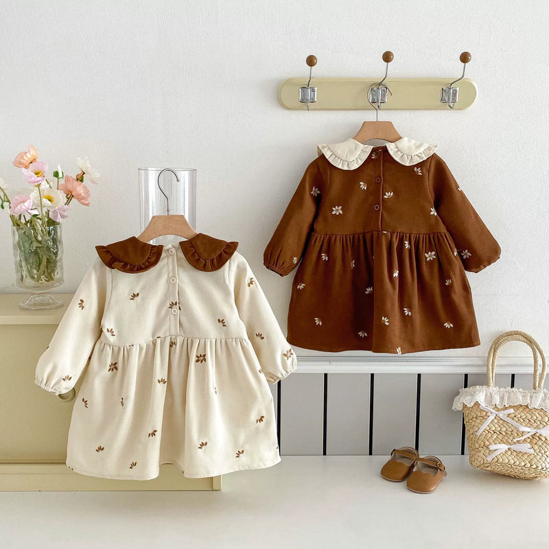 Vestido Infantil Flores