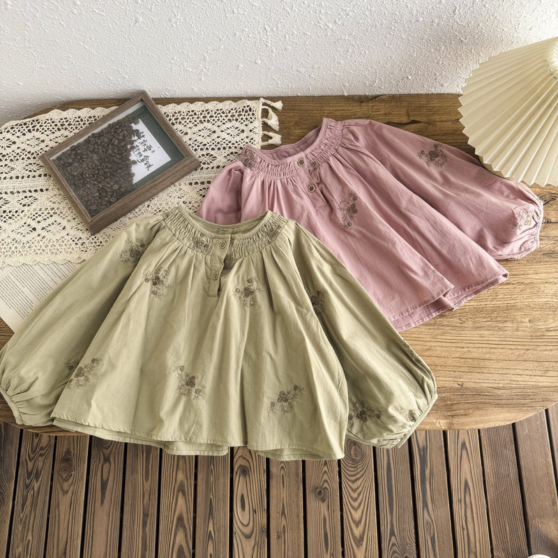 Camisa Infantil Feminina Floral
