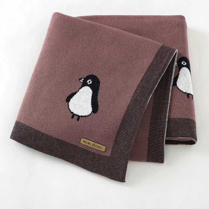 Mantinha Infantil Pinguim