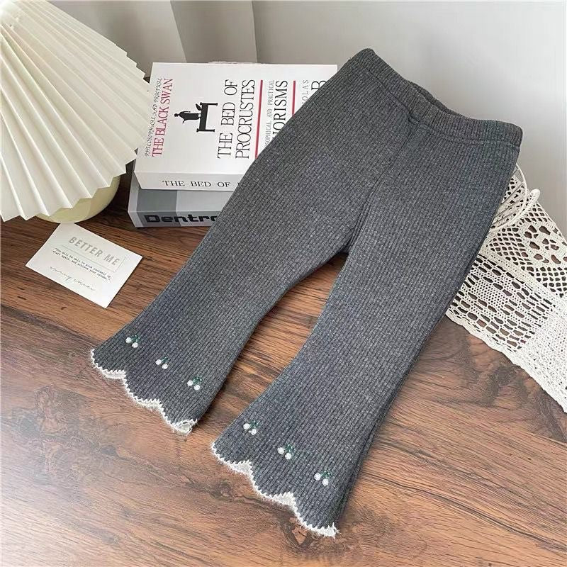 Calca Infantil Pantalona Florzinhas