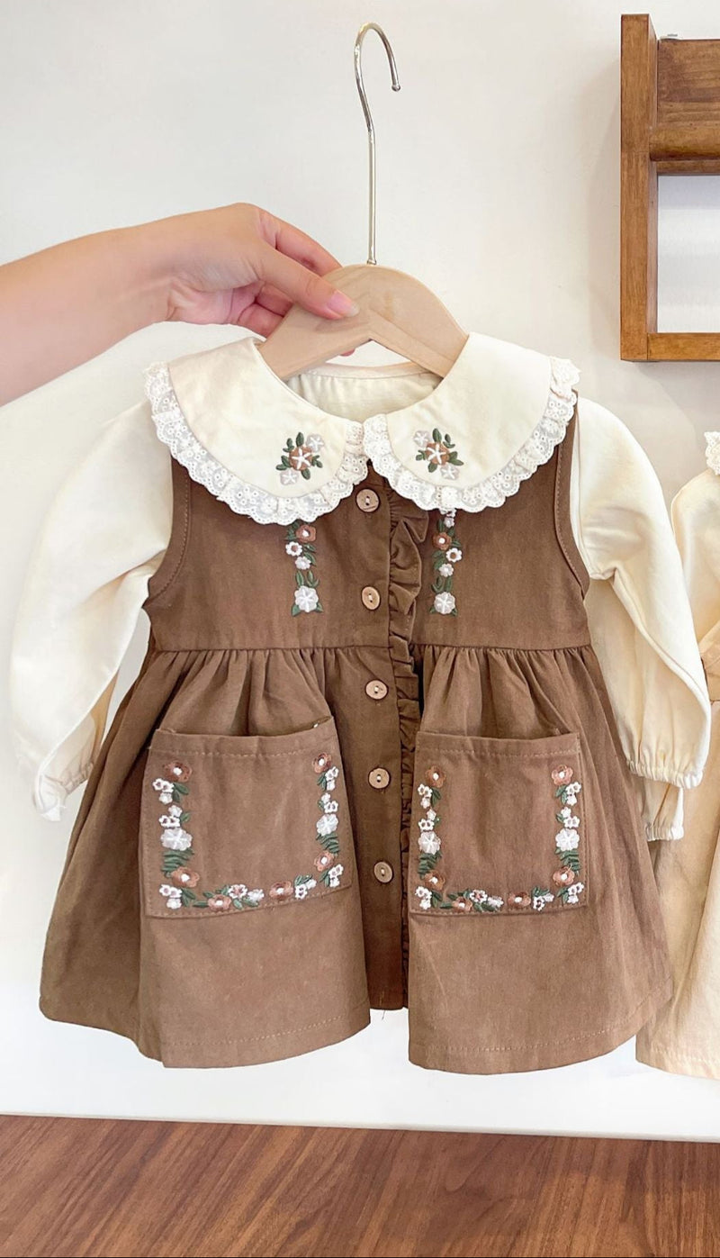 Conjunto Infantil Feminino Florzinhas