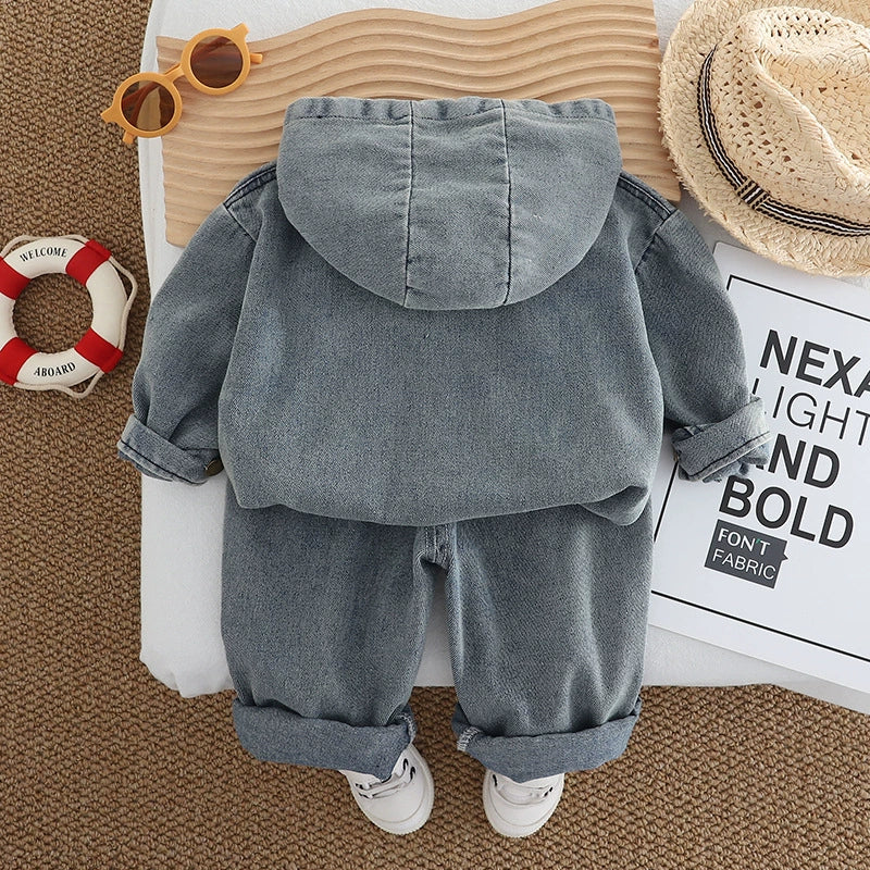 Conjunto Infantil Jeans ABC