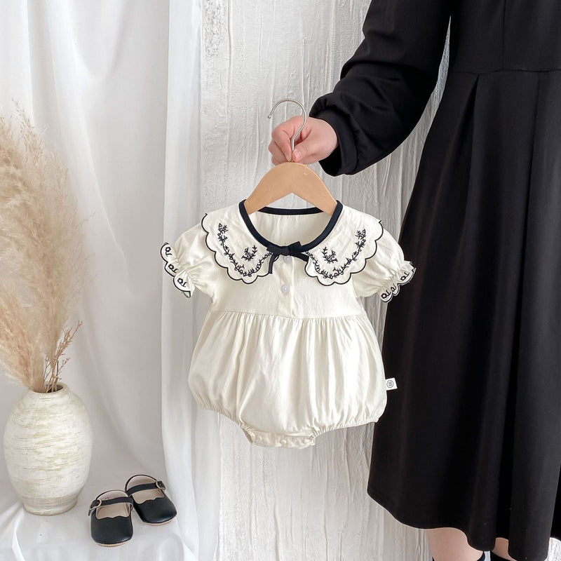 Body Infantil Feminino Bordadinho