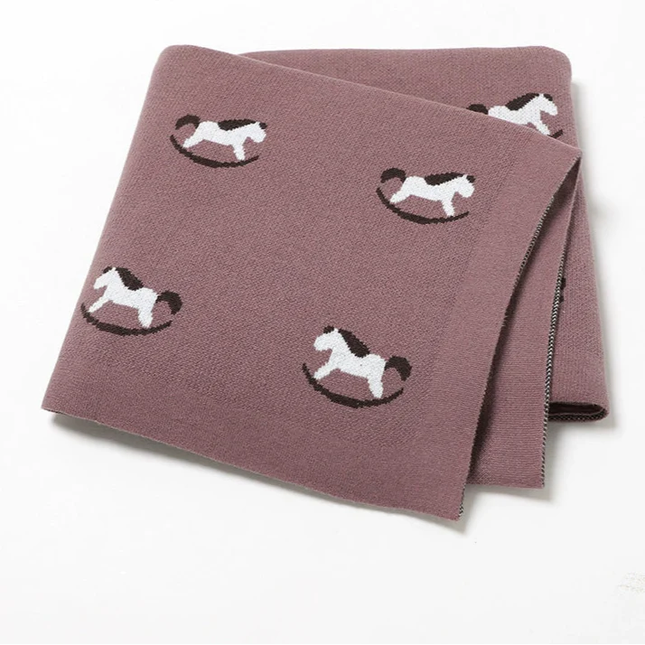 Manta Infantil Cavalinhos