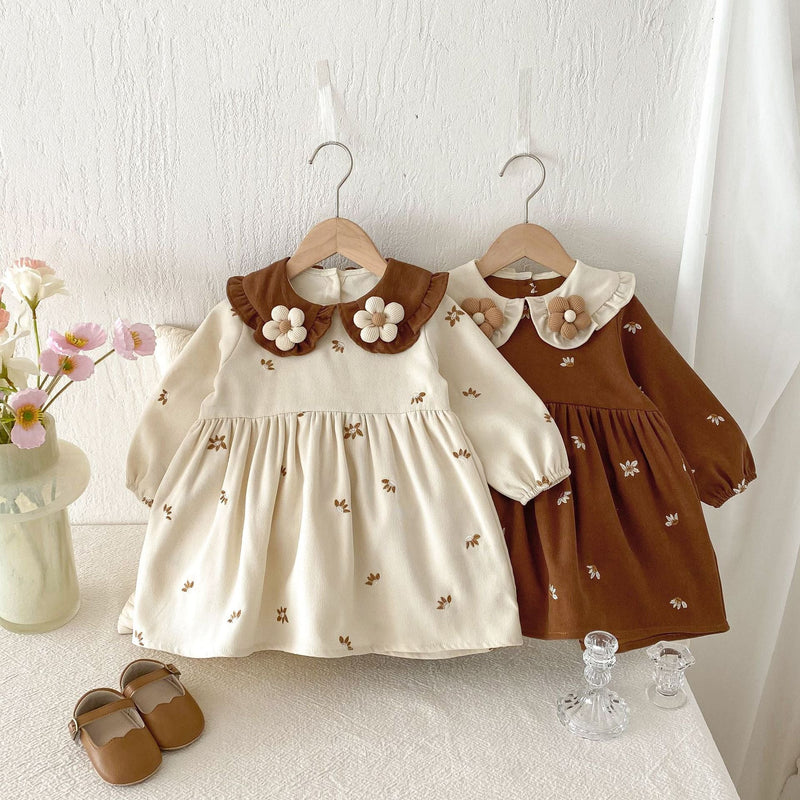 Vestido Infantil Flores