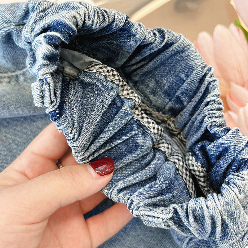 Calça Infantil Jeans Bichinhos