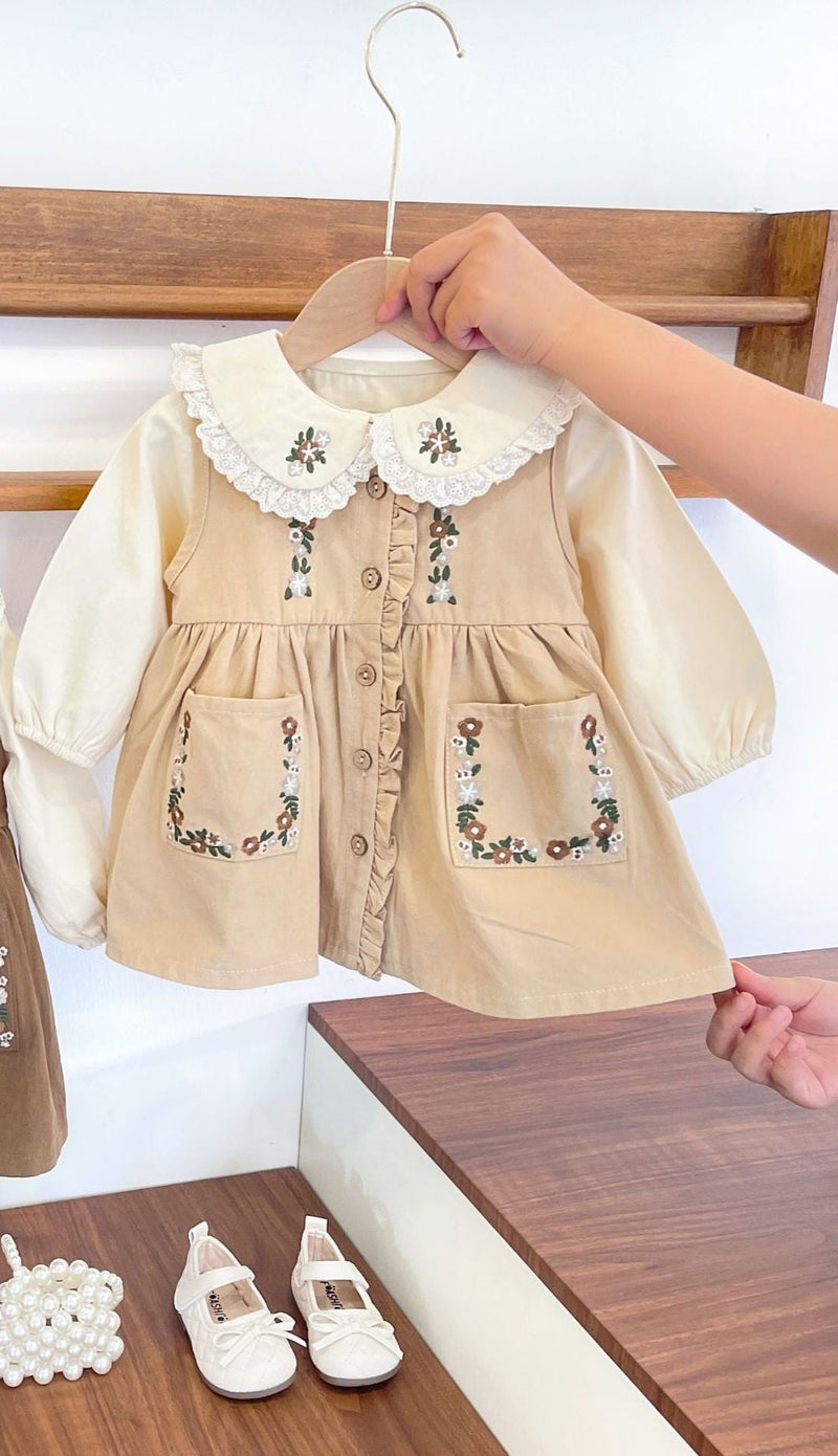 Conjunto Infantil Feminino Florzinhas