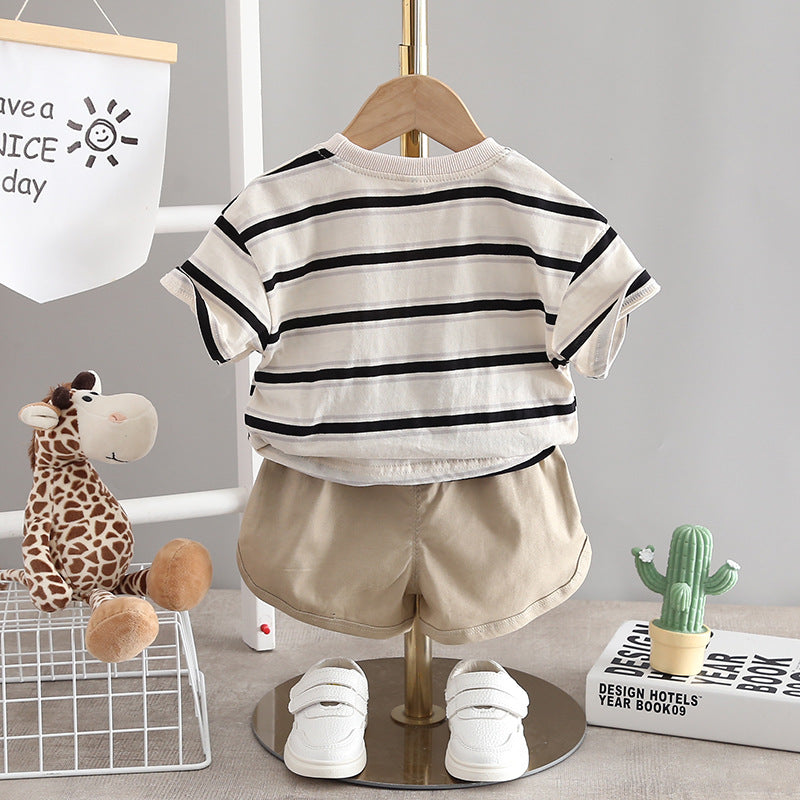 Conjunto Infantil Masculino Lístras Leãozinho