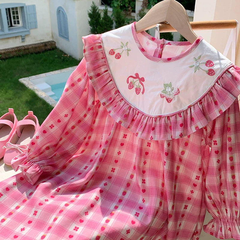 Vestido Infantil Moranginhos