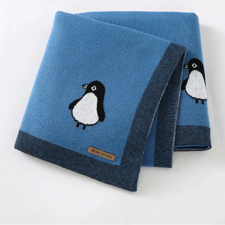 Mantinha Infantil Pinguim