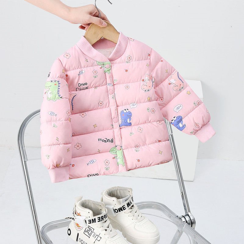 Jaqueta Infantil Inverno Estampas Bichinhos