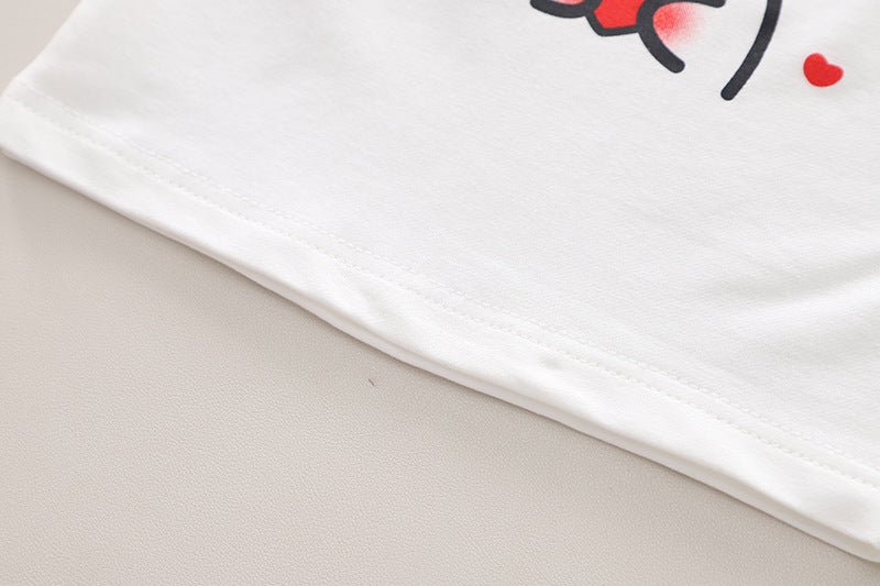 Conjunto Infantil Feminino 3 Peças Coelhinho