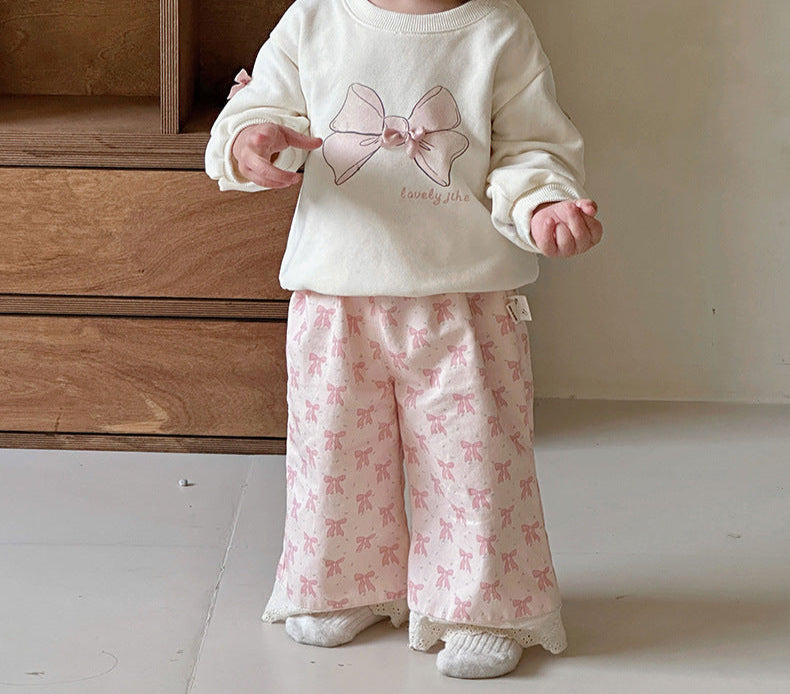 Conjunto Infantil Inverno Lacinhos
