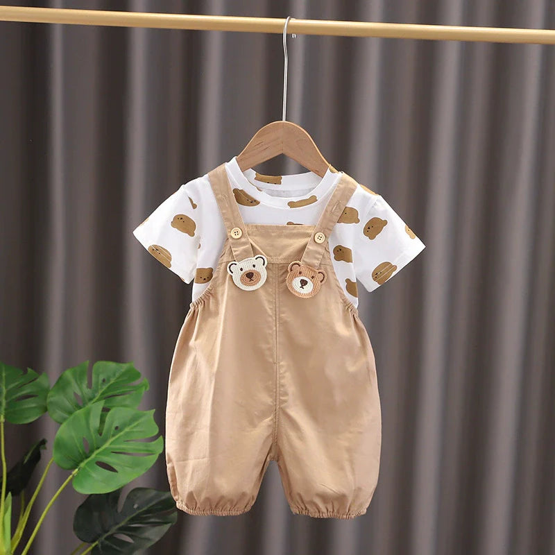 Conjunto Infantil Verão Ursinhos