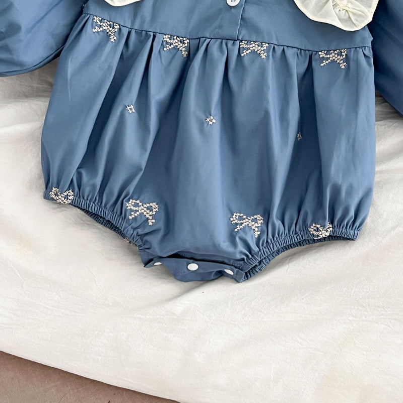 Body Infantil Lacinhos e Florzinhas